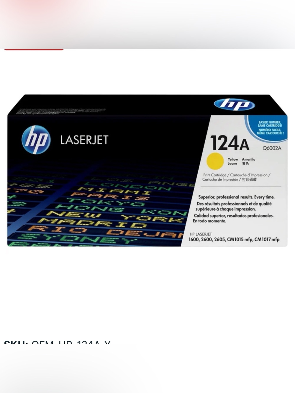 HP LASERJET PRO - Sealed Box